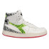 Diadora Mi Basket H Animalier High Top Womens White Sneakers Casual Shoes 17580 9 - фото #1