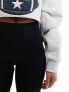 New Look fleece leggings in black