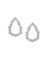 ფოტო #1 პროდუქტის Women's Silver Bling Teardrop Earrings