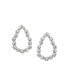 Фото #1 товара Women's Silver Bling Teardrop Earrings