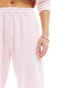 Фото #4 товара Murci wide leg joggers co-ord in pink