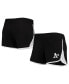 Фото #2 товара Women's Black Oakland Athletics Stretch French Terry Shorts