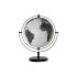 Фото #1 товара Земной глобус Home ESPRIT Белый Чёрный PVC Железо 24 x 20 x 30 cm