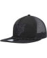 Фото #2 товара Men's Black Chicago Bears Illumination Golfer Snapback Trucker Hat