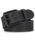 ფოტო #1 პროდუქტის Men's 38mm Contrast Stitch Leather Belt