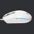 Фото #3 товара Logitech G G203 LIGHTSYNC Gaming Mouse - USB Type-A - 8000 DPI - 1 ms - White