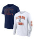 Фото #1 товара Men's Navy, White Detroit Tigers Two-Pack Combo T-shirt Set
