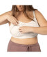 Maternity Hands-Free Pumping Lounge & Sleep Bra Бежевый, Large - фото #2