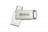 Verbatim MyDual - 16 GB - USB Type-A / USB Type-C - 3.2 Gen 1 (3.1 Gen 1) - Swivel - 9 g - Silver