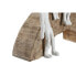 Фото #3 товара Декоративная фигура DKD Home Decor Семейная коричневая алюминиевая белая древесина манго 28 x 9 x 22 см