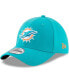 Фото #2 товара Men's Aqua Miami Dolphins 39THIRTY Flex Team Classic Hat