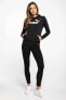 Фото #4 товара Ess Logo Hoodie Tr (s) Kadın Sweatshirt 586791 01 Black