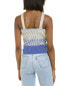 Simkhai Marla Tank Women's Blue L