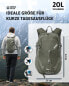 Фото #6 товара Terra Peak Flex 20 Premium Hiking Backpack, 20 L (Large) with Back Ventilation, Hydration System & Rain Cover, Trekking Backpack Made of Breathable 3D Air Mesh Polyester, Outdoor Daypack with Waist Belt