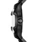 Men's Vert Quartz Three Hand Date Black Stainless Steel Watch 44mm