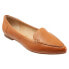 Trotters Ember T1853-282 Womens Brown Wide Leather Loafer Flats Shoes 6