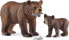 Figurka Schleich Wild Life Grizzly mother m. J.