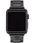 Фото #1 товара Ремешок COACH Black Stainless Steel Apple 38-41mm