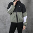 adidas Wb Color 拼色运动连帽夹克 女款 黑绿色 / Куртка Adidas Wb Color FM9323