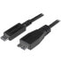 Фото #1 товара StarTech.com USB-C to Micro-B Cable - M/M - 0.5 m - USB 3.1 (10Gbps) - 0.5 m - USB C - Micro-USB B - USB 3.2 Gen 2 (3.1 Gen 2) - Male/Male - Black