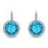 Фото #2 товара Charming silver earrings with zircons EA305WAQ