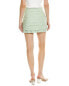 Фото #2 товара Emmie Rose Ruched Mini Skirt Women's Green M