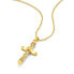Фото #2 товара Nadčasový pozlacený náhrdelník s křížkem Crossed PEAGN0032401
