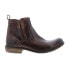 Фото #1 товара Roan by Bed Stu Bail F850098 Mens Brown Leather Zipper Casual Dress Boots