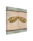 Фото #2 товара Jean Plout 'Dragonfly Tapestry' Canvas Art - 18" x 18"
