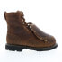 Фото #3 товара Carolina Steel Toe Metguard Harness Waterproof 8" Mens Brown Work Boots