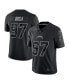 Фото #1 товара Men's Joey Bosa Black Los Angeles Chargers Reflective Limited Jersey