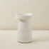 8" X 5" Terracotta Candle Holder Chalk White - Opalhouse™ Designed with Jungalow