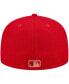 Фото #5 товара Men's Red St. Louis Cardinals Monochrome Camo 59FIFTY Fitted Hat
