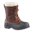 Фото #3 товара Baffin Canada 12" Snow Mens Black, Brown Casual Boots HTGE-M001-BBJ