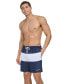 Фото #4 товара Плавки мужские Calvin Klein Colorblocked 7" для плавания, созданные для Macy's