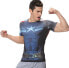 Фото #12 товара Cody Lundin Men's Compression Armour America Hero Logo Fitness Running Sport Short Sleeve