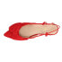 Фото #4 товара Chinese Laundry Harmony Pleated Slingback Womens Red Flats Casual BHDG01BME-610