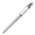 Фото #1 товара Ручка металлическая BIC Shine Silver 12 штук