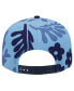 Фото #1 товара Men's Light Blue Chicago Bears Leafy 9FIFTY Snapback Hat