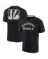 Фото #4 товара Men's and Women's Black Cincinnati Bengals Super Soft Short Sleeve T-shirt