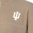 NCAA Indiana Hoosiers Women's 1/4 Zip Sand Fleece Sweatshirt - M