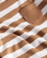 Baby Boys Short-Sleeve Striped Jersey T-Shirt, Created for Macy's Rich Mocha, 12 месяцев - фото #3