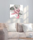 "Eucalyptus Bush 1" Frameless Free Floating Tempered Glass Panel Graphic Wall Art, 24" x 24" x 0.2"