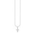 Фото #1 товара Thomas Sabo Damen Halskette Kette Kreuz Pave SCKE150308