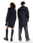 Фото #2 товара Rains 12020 unisex waterproof long jacket in navy