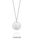 Фото #1 товара Silver necklace sign Cancer Horoscopo 61014C000-38CA