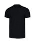 ფოტო #3 პროდუქტის Men's Black Hole Celebrity Skin Graphic T-shirt