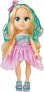 Фото #3 товара LOVE DIANA Famosa Doll with Convertible Dress from Princess to Super Heroein and Game Accessories, Dartboard Adventure, for Girls and Boys from 4 Years (LVE07000)