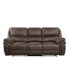 Фото #3 товара White Label Fleming 90" Double Reclining Sofa