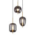 Фото #2 товара Люстра подвесная Globo Lighting Blacky II